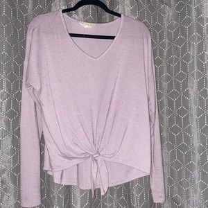 knit long sleeve top